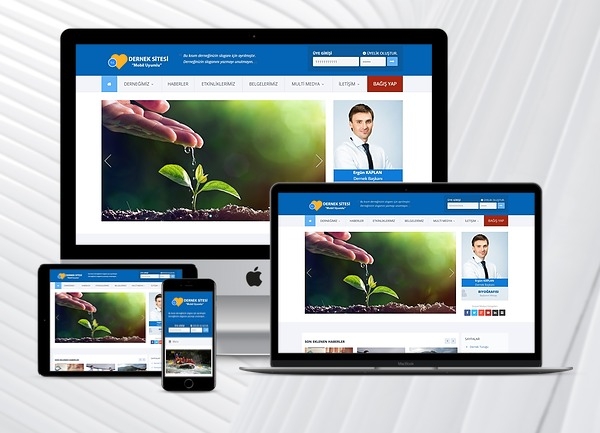 Dernek Web Sitesi Paketi v1.0